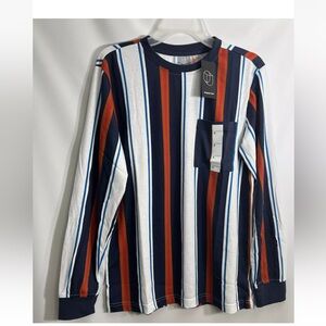 Original Use Men's Multicolor Long Sleeve Front Pocket Shirt S